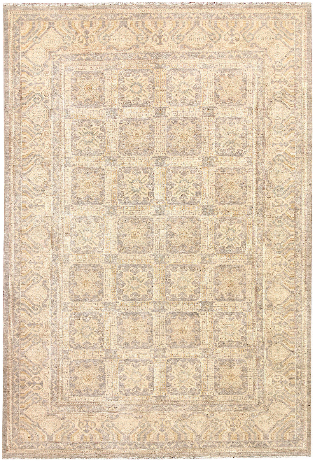 Tan Oushak 6' 2 x 9' 1 - No. 65767 - ALRUG Rug Store