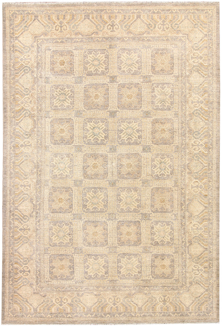 Tan Oushak 6' 2 x 9' 1 - No. 65767 - ALRUG Rug Store
