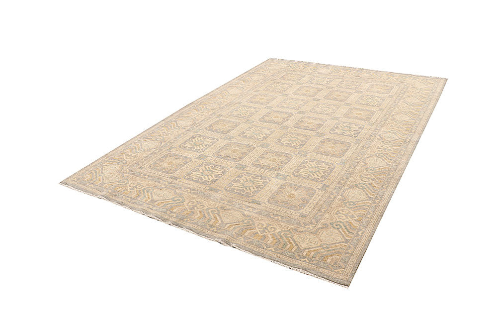 Tan Oushak 6' 1 x 8' 11 - No. 65768 - ALRUG Rug Store