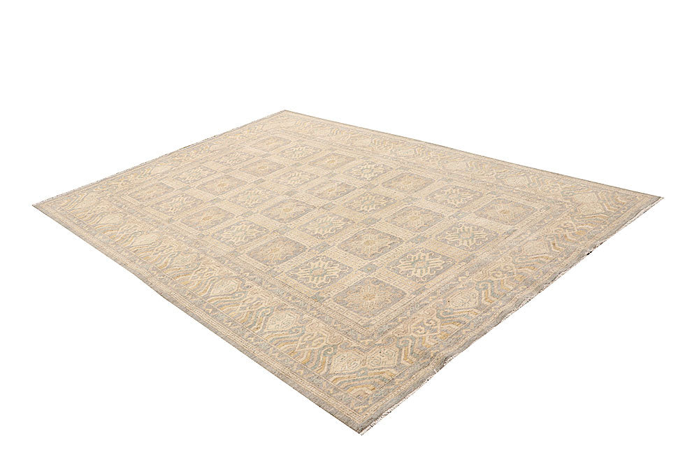 Tan Oushak 6' 1 x 8' 11 - No. 65768 - ALRUG Rug Store