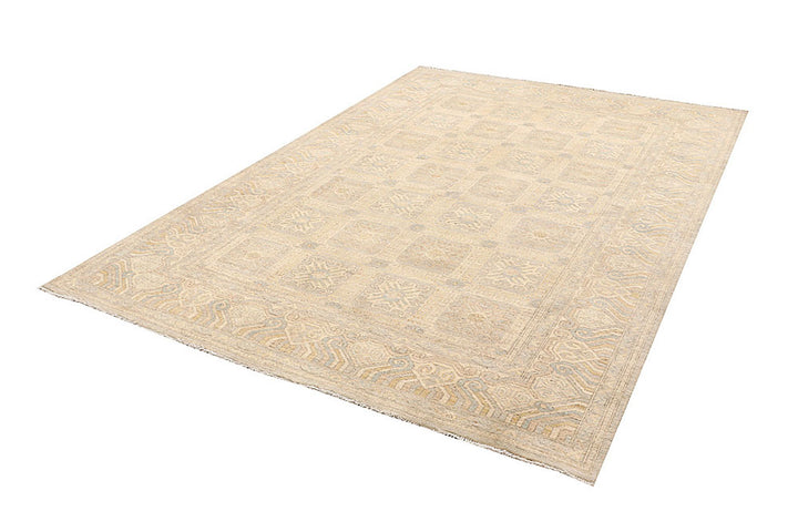 Bisque Oushak 6'  2" x 9'  2" - No. QA64901