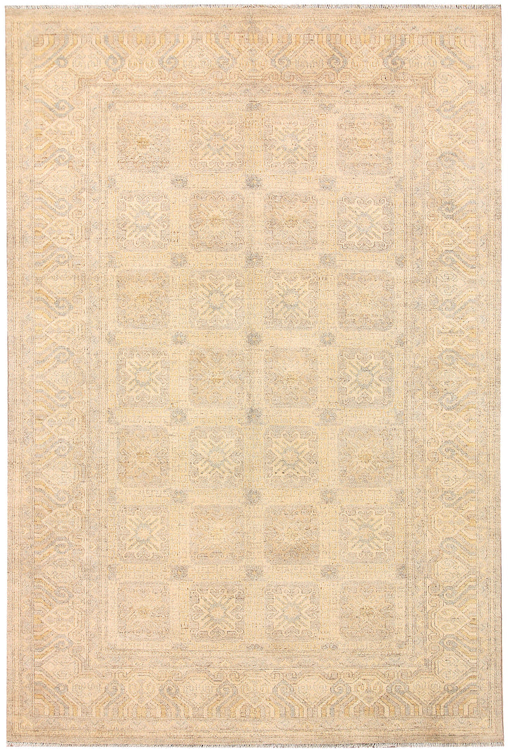 Bisque Oushak 6' 2 x 9' 2 - No. 65769 - ALRUG Rug Store