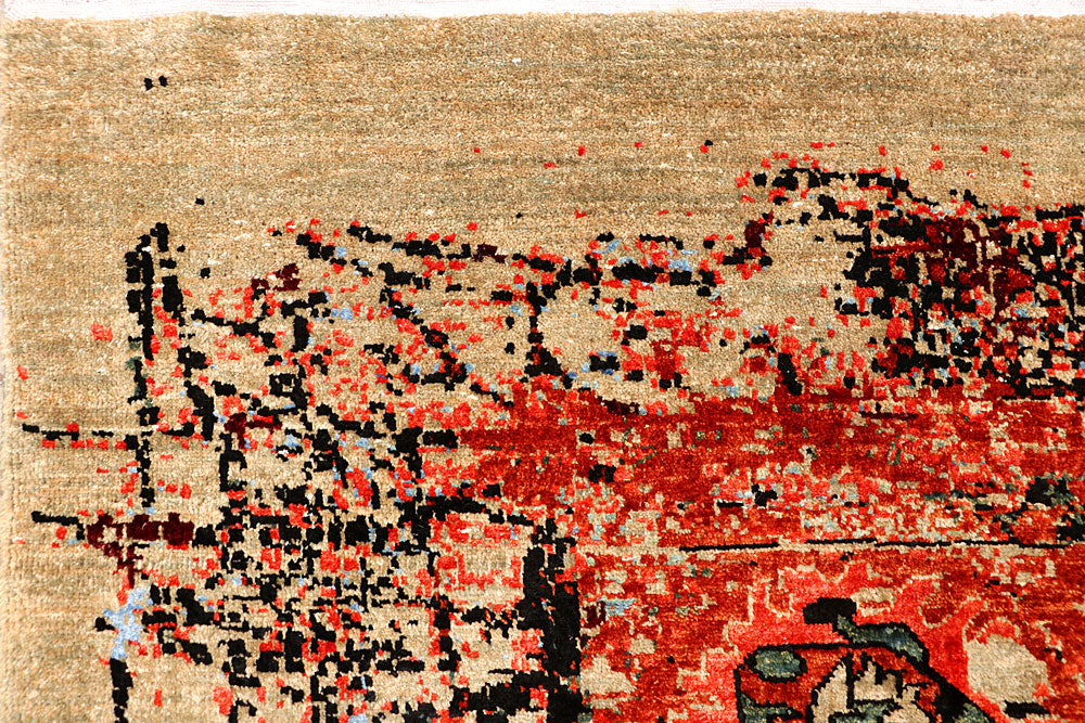 Multi Colored Ziegler 9' 1 x 12' 3 - No. 65771 - ALRUG Rug Store