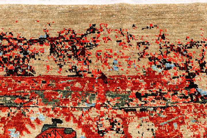 Multi Colored Ziegler 9' 1 x 12' 3 - No. 65771 - ALRUG Rug Store