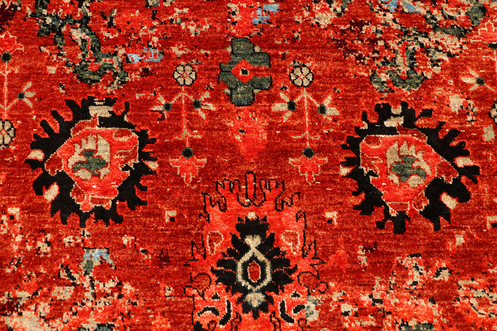 Multi Colored Ziegler 9' 1 x 12' 3 - No. 65771 - ALRUG Rug Store