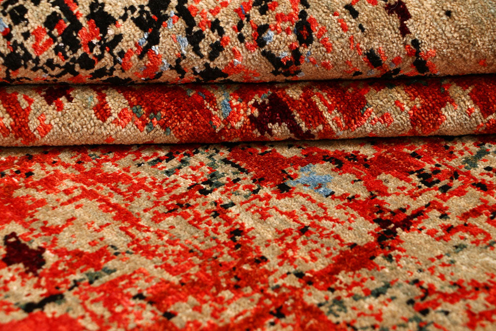 Multi Colored Ziegler 9' 1 x 12' 3 - No. 65771 - ALRUG Rug Store