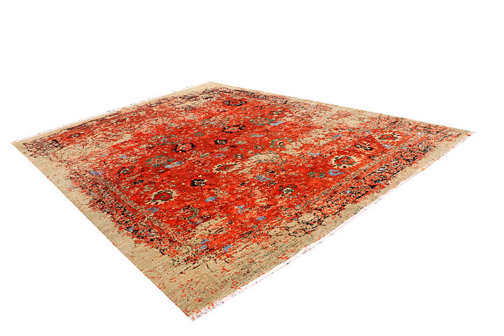 Multi Colored Ziegler 9' 1 x 12' 3 - No. 65771 - ALRUG Rug Store