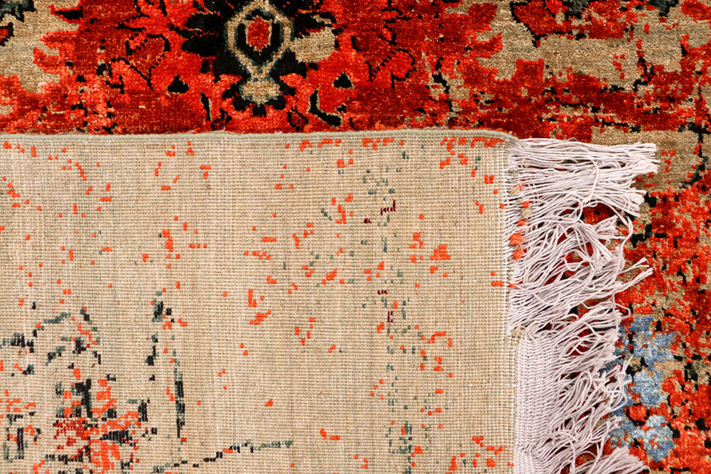 Multi Colored Ziegler 9' 1 x 12' 3 - No. 65771 - ALRUG Rug Store