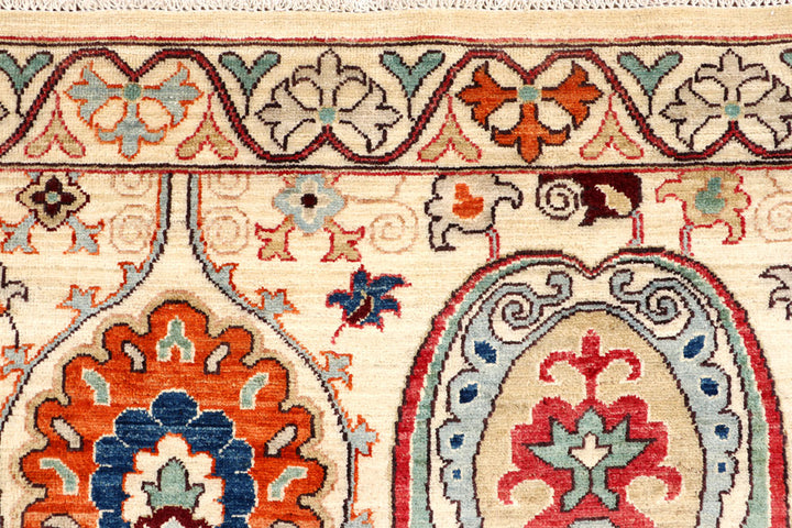 Cornsilk Ziegler 8' 11 x 11' 9 - No. 65773 - ALRUG Rug Store