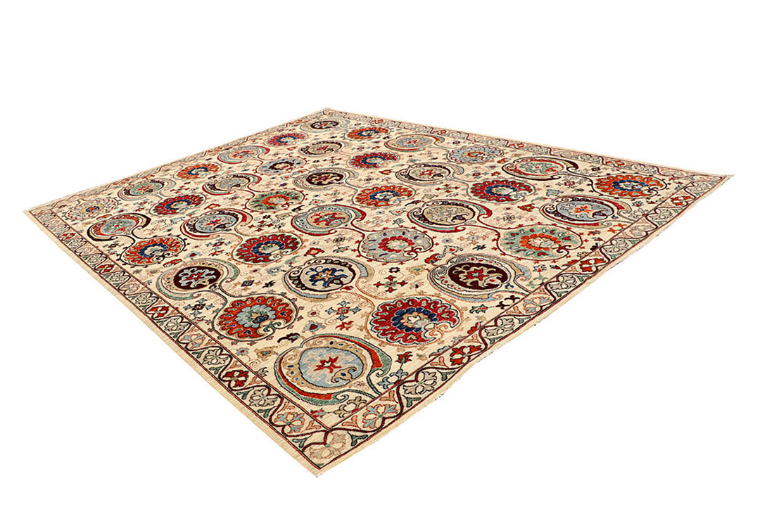 Cornsilk Ziegler 8'  11" x 11'  9" - No. QA77725