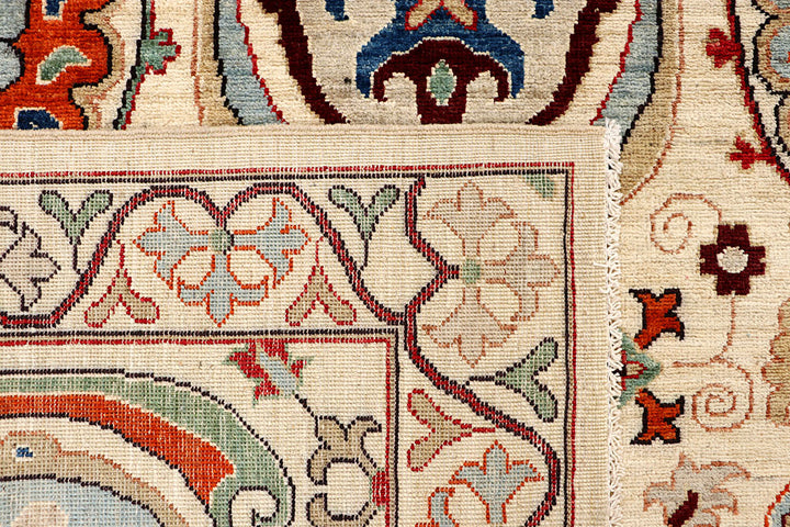 Cornsilk Ziegler 8' 11 x 11' 9 - No. 65773 - ALRUG Rug Store