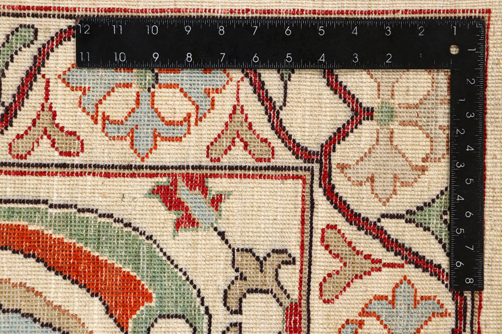 Cornsilk Ziegler 8' 11 x 11' 9 - No. 65773 - ALRUG Rug Store