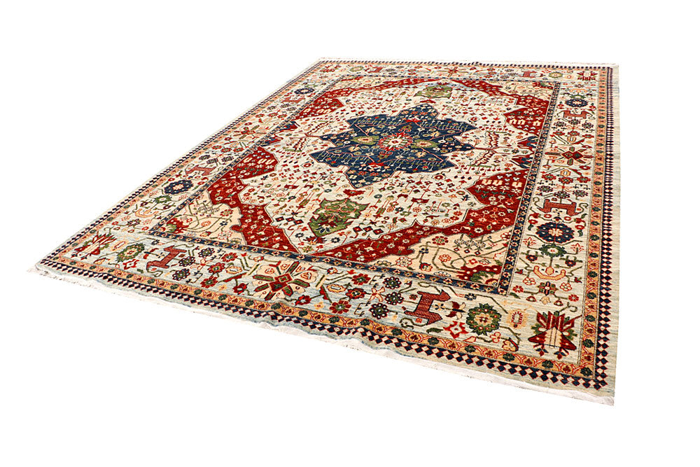 Multi Colored Ziegler 8' 7 x 11' 3 - No. 65774 - ALRUG Rug Store