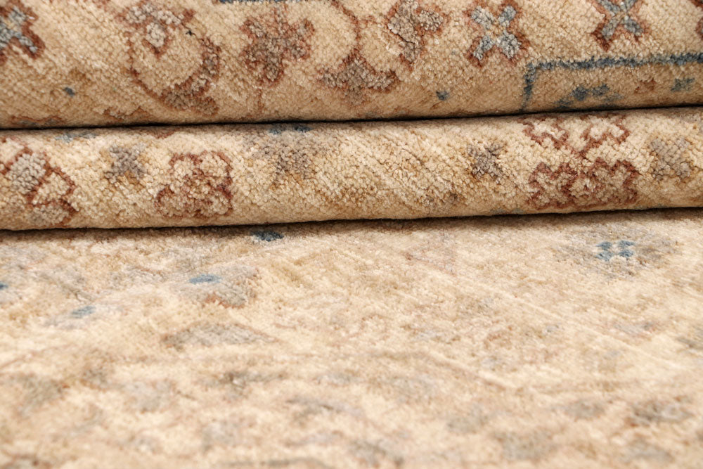 Blanched Almond Mamluk 9' 8 x 13' 5 - No. 65775 - ALRUG Rug Store