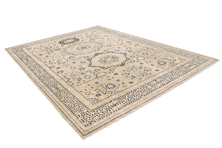 Tan Mamluk 8' 4 x 11' 3 - No. 65778 - ALRUG Rug Store