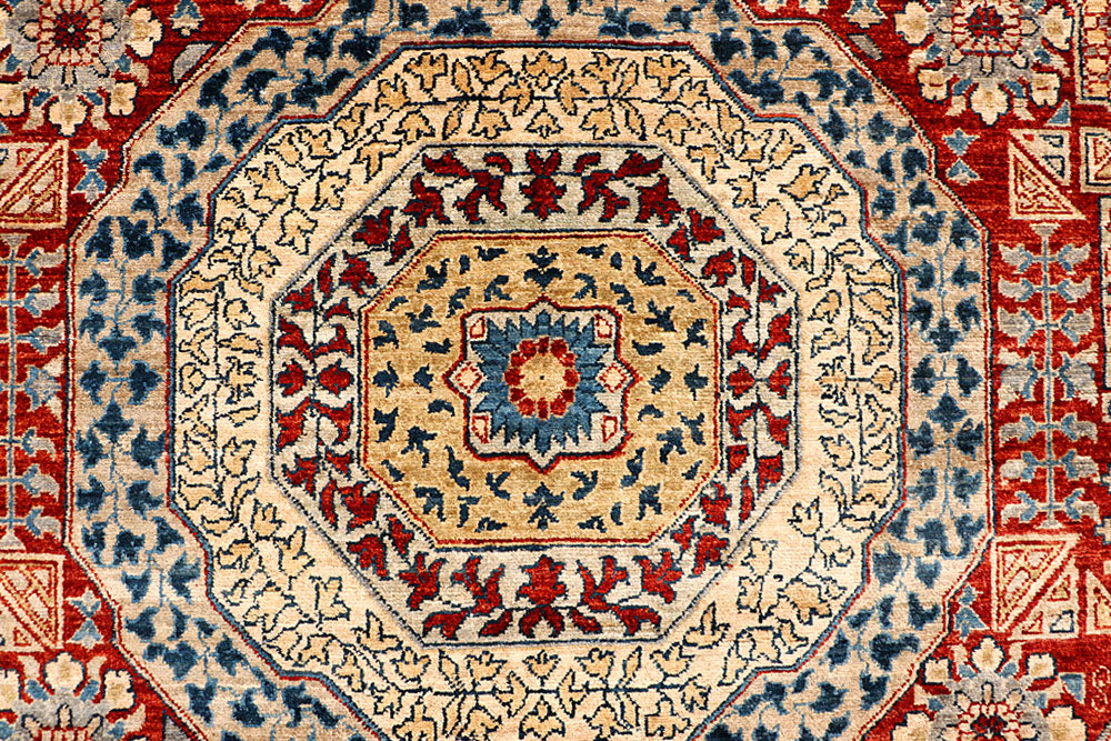 Firebrick Mamluk 8' 9 x 11' 10 - No. 65779 - ALRUG Rug Store