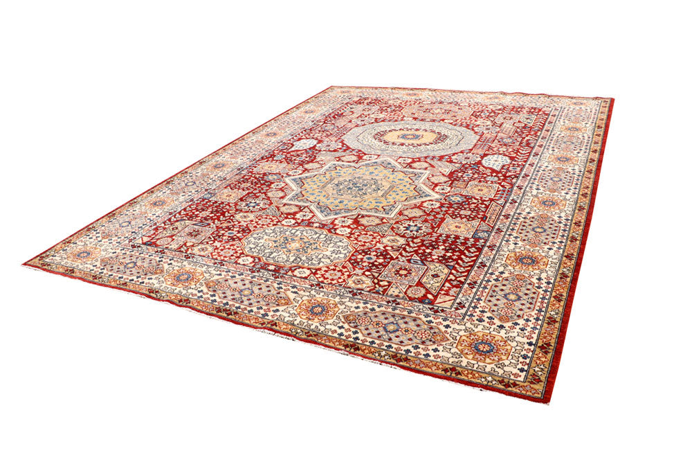 Maroon Mamluk 8' 4 x 11' 1 - No. 65780 - ALRUG Rug Store