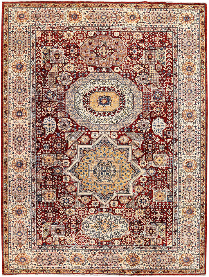 Maroon Mamluk 8'  4" x 11'  1" - No. QA41795