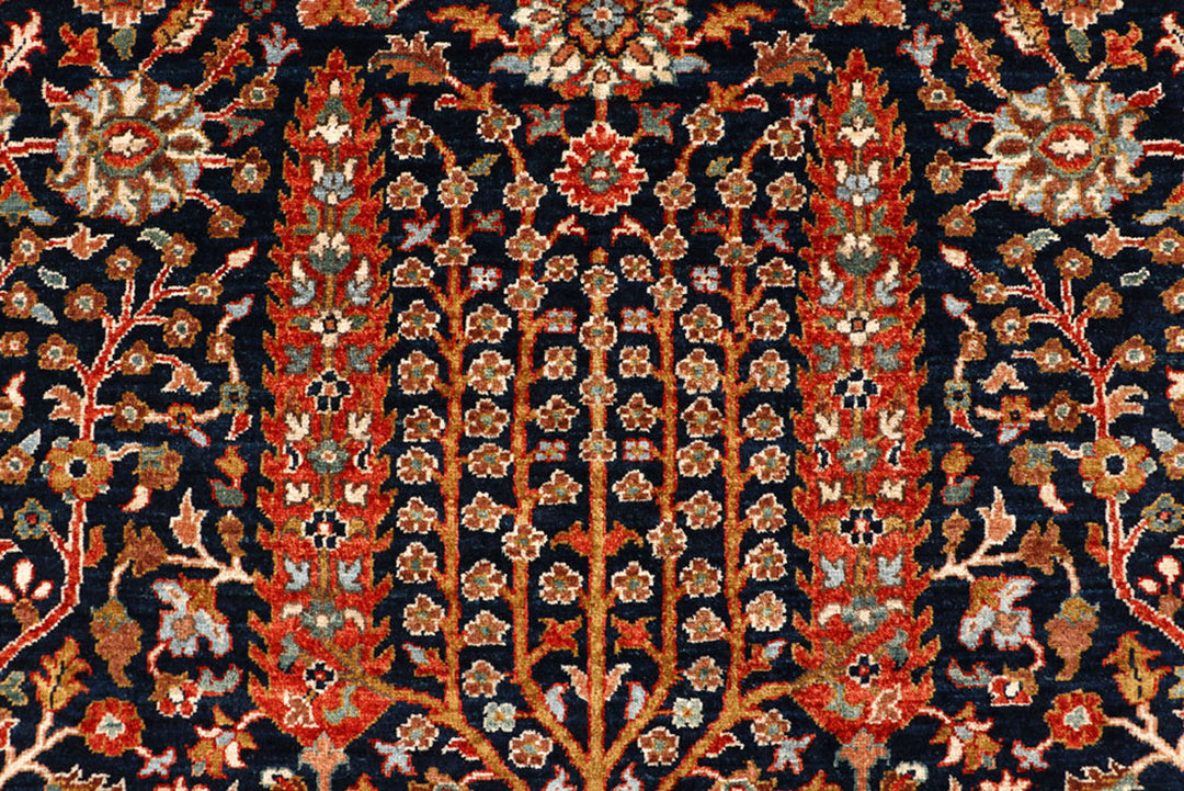 Multi Colored Ziegler 8'  1" x 9'  7" - No. QA75886