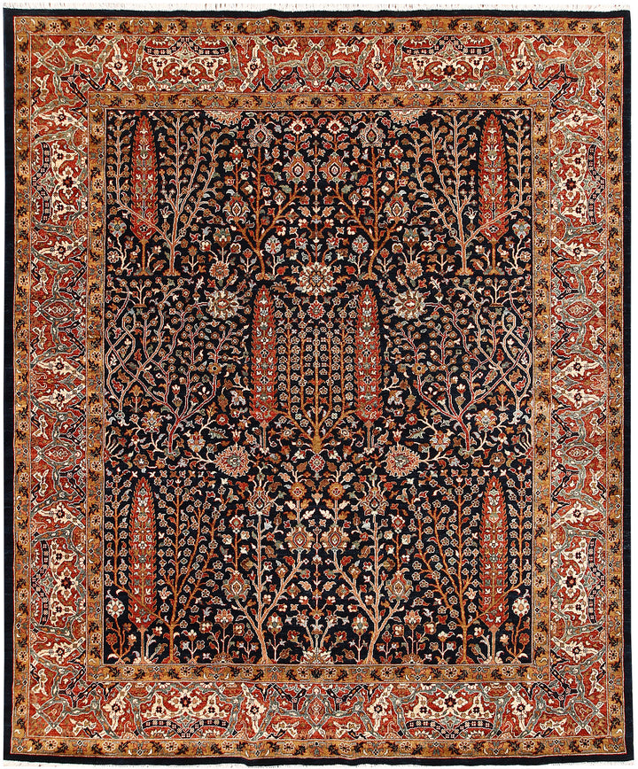 Multi Colored Ziegler 8' 1 x 9' 7 - No. 65781 - ALRUG Rug Store