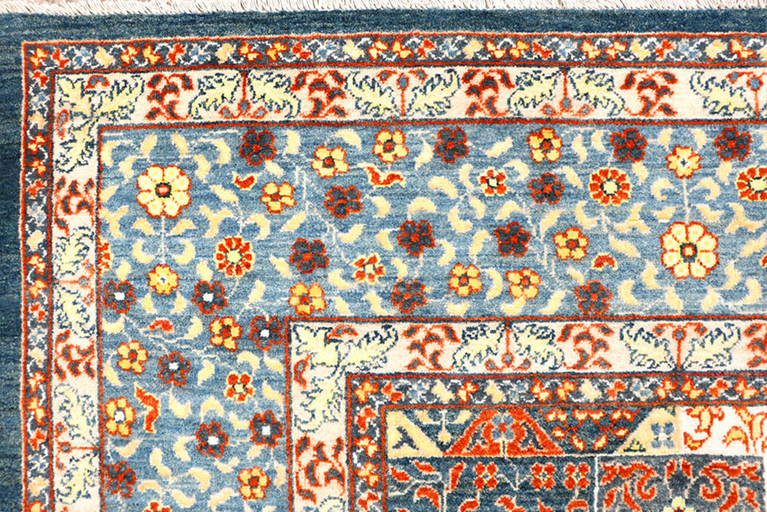 Multi Colored Mamluk 4'  10" x 9'  8" - No. QA13398