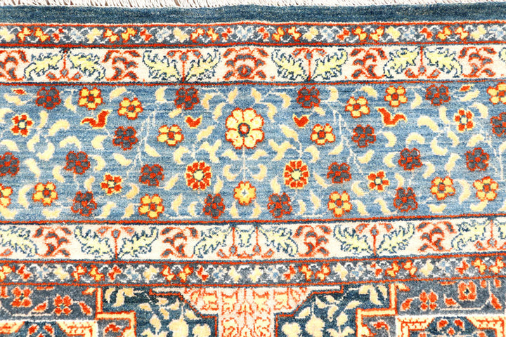 Multi Colored Mamluk 4'  10" x 9'  8" - No. QA13398
