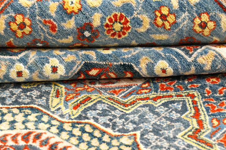 Multi Colored Mamluk 4'  10" x 9'  8" - No. QA13398