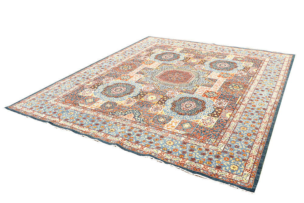 Multi Colored Mamluk 4' 10 x 9' 8 - No. 65782 - ALRUG Rug Store