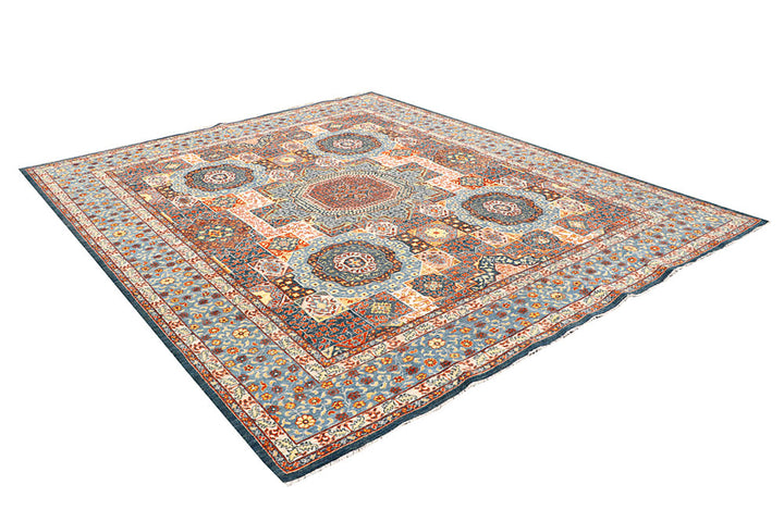 Multi Colored Mamluk 4' 10 x 9' 8 - No. 65782 - ALRUG Rug Store