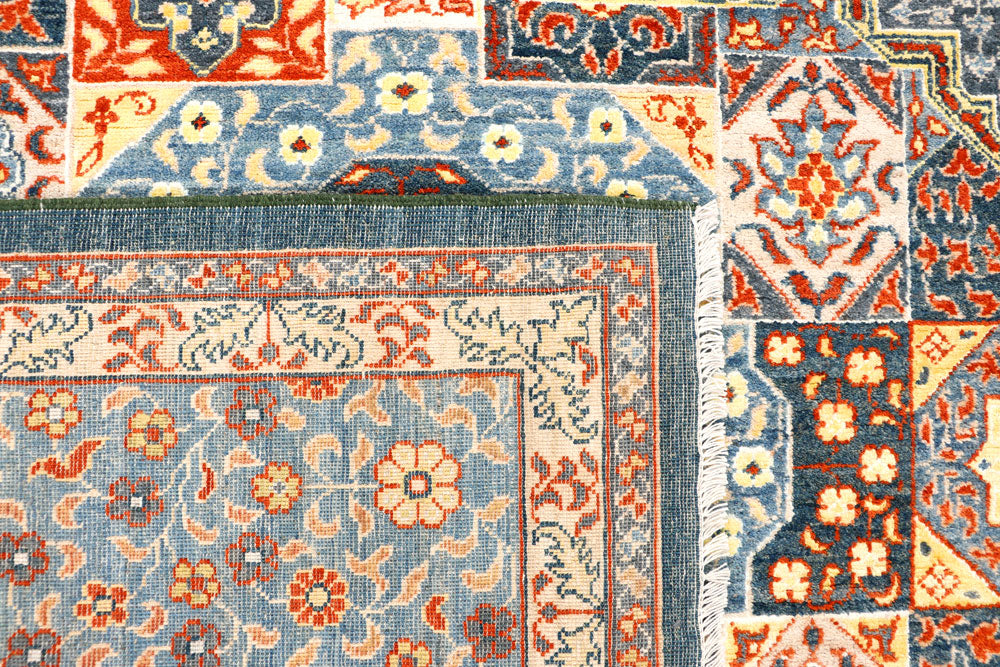 Multi Colored Mamluk 4' 10 x 9' 8 - No. 65782 - ALRUG Rug Store