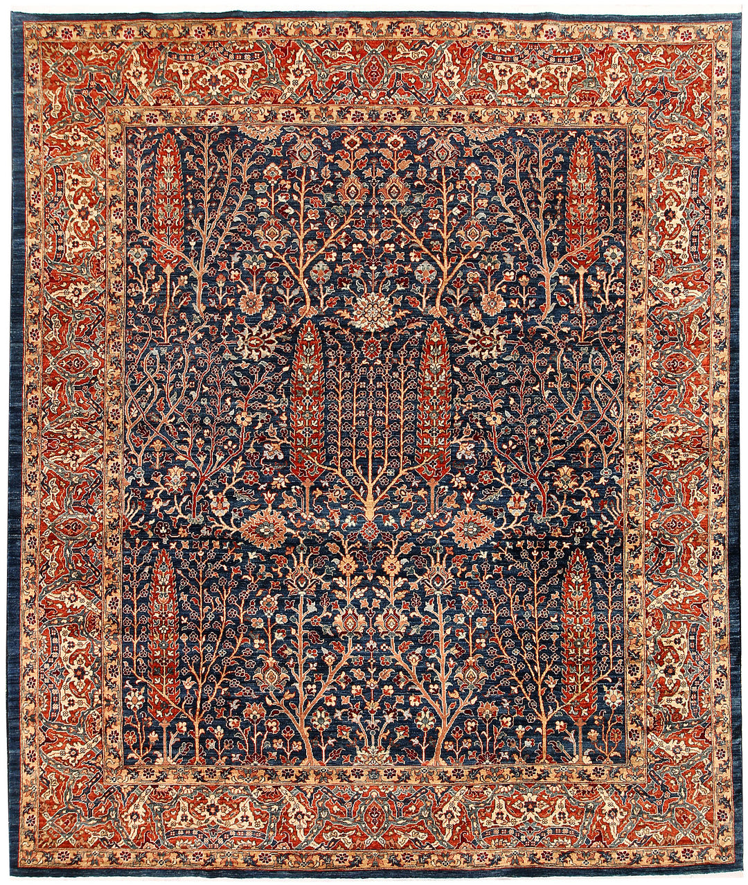 Multi Colored Ziegler 8' 2 x 9' 9 - No. 65783 - ALRUG Rug Store