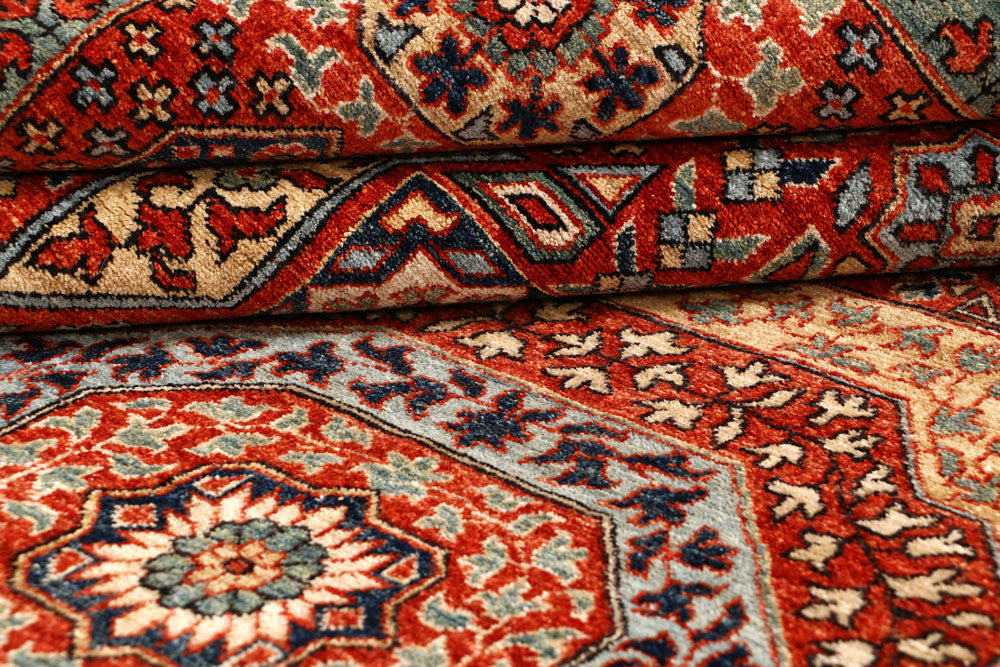 Firebrick Mamluk 8' x 9' 9 - No. 65784 - ALRUG Rug Store