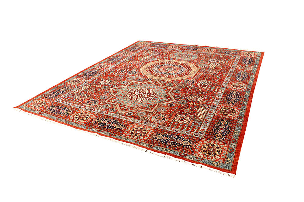 Firebrick Mamluk 8' x 9' 9 - No. 65784 - ALRUG Rug Store