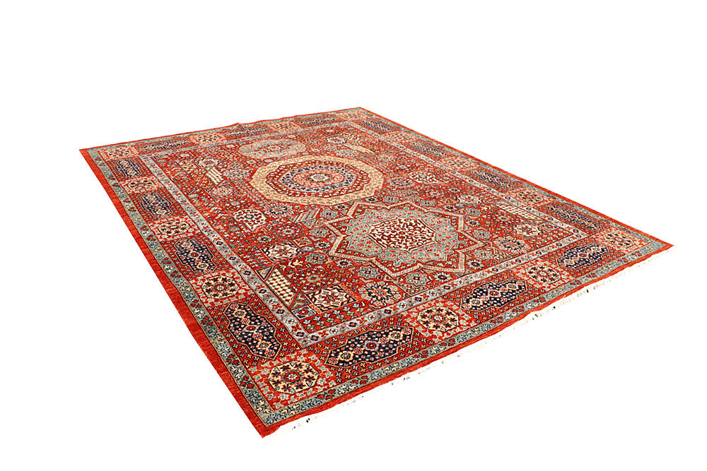 Firebrick Mamluk 8' x 9' 9 - No. 65784 - ALRUG Rug Store