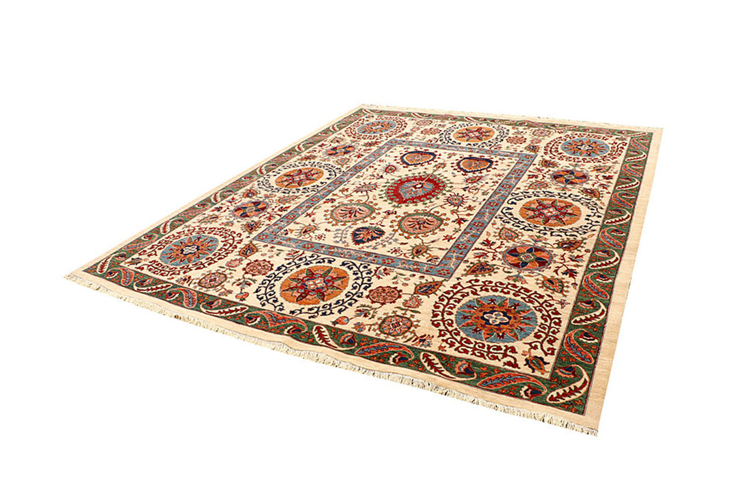 Blanched Almond Ziegler 8'  2" x 10' " - No. QA71446