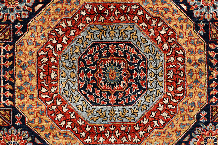 Multi Colored Mamluk 8'  x" 9'  11" - No. QA39457