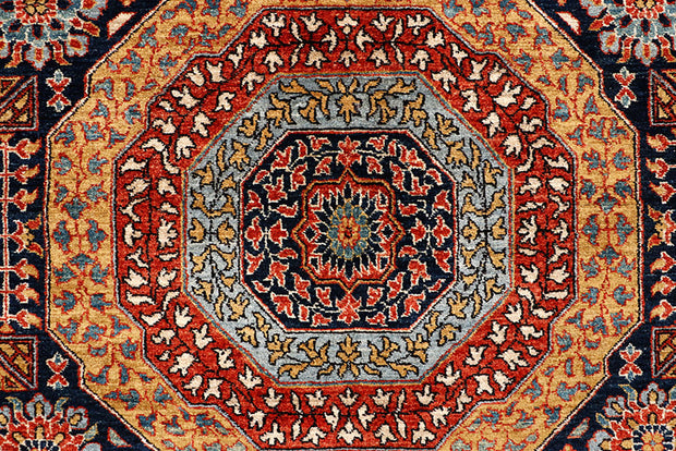 Multi Colored Mamluk 8'  x" 9'  11" - No. QA39457