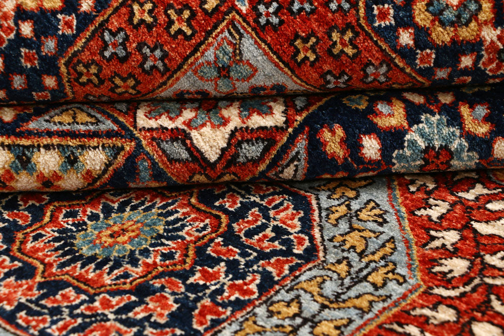 Multi Colored Mamluk 8' x 9' 11 - No. 65786 - ALRUG Rug Store