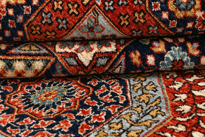 Multi Colored Mamluk 8' x 9' 11 - No. 65786 - ALRUG Rug Store