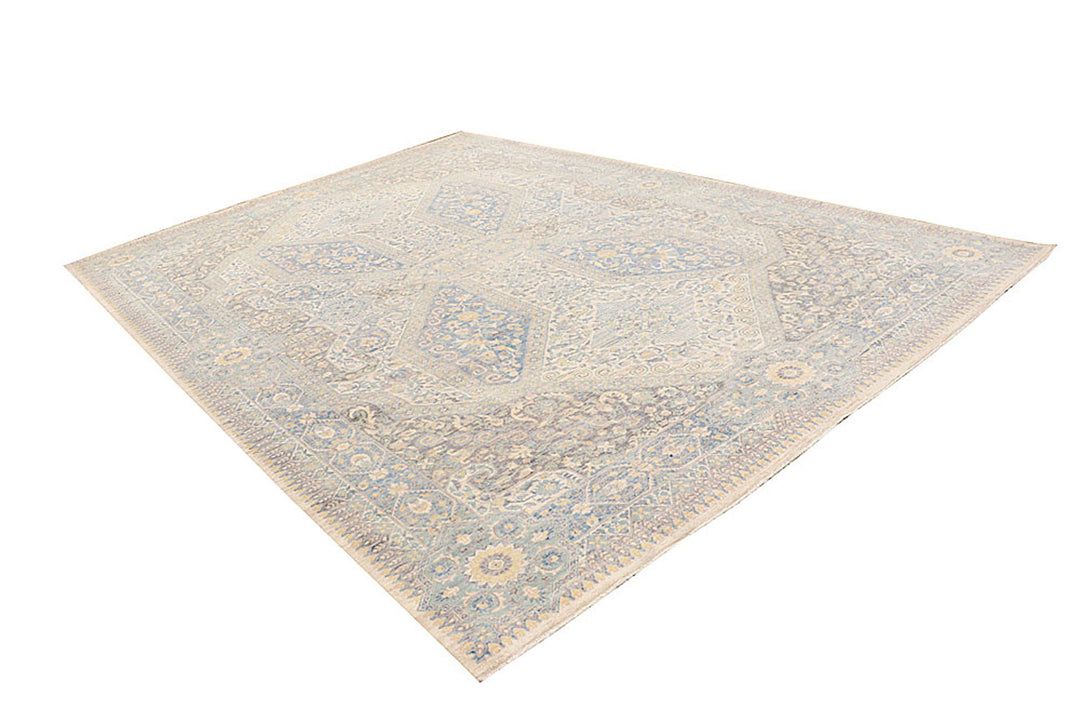 Multi Colored Mamluk 8'  9" x 12'  4" - No. QA28796