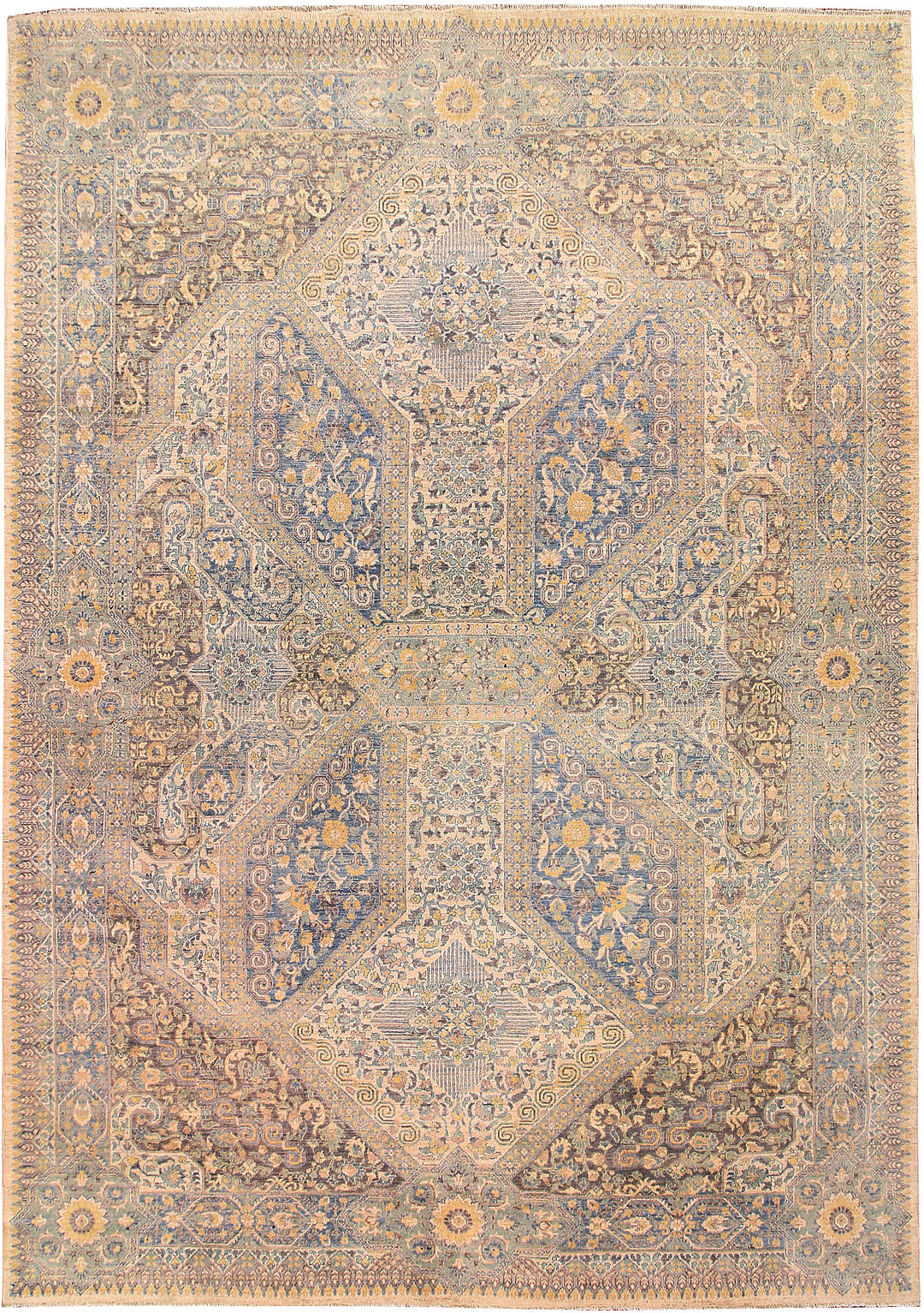 Multi Colored Mamluk 8' 9 x 12' 4 - No. 65788 - ALRUG Rug Store