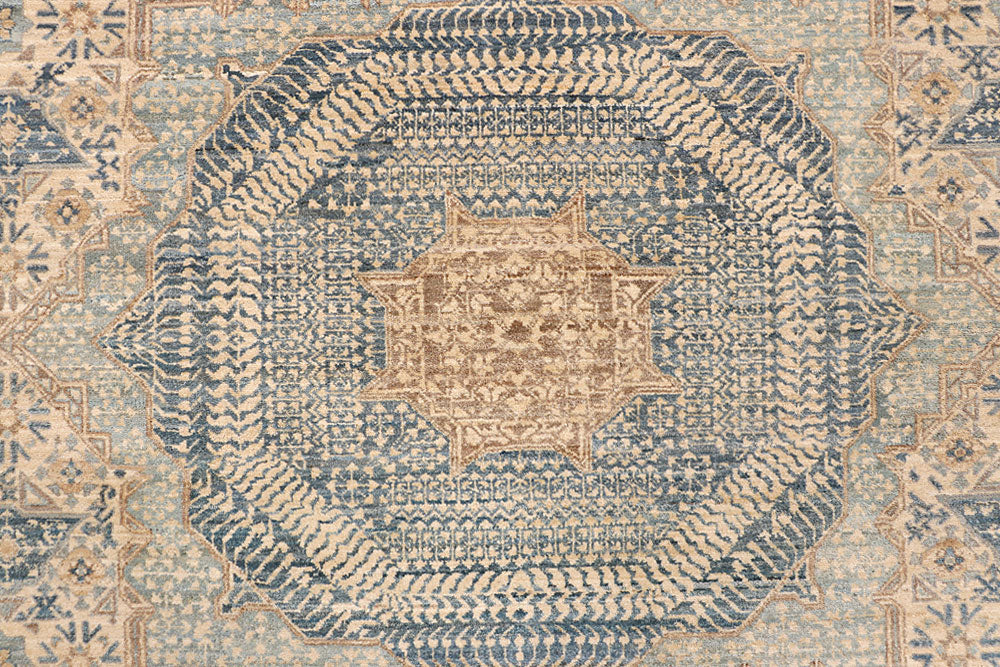 Blanched Almond Mamluk 8' 2 x 9' 9 - No. 65789 - ALRUG Rug Store