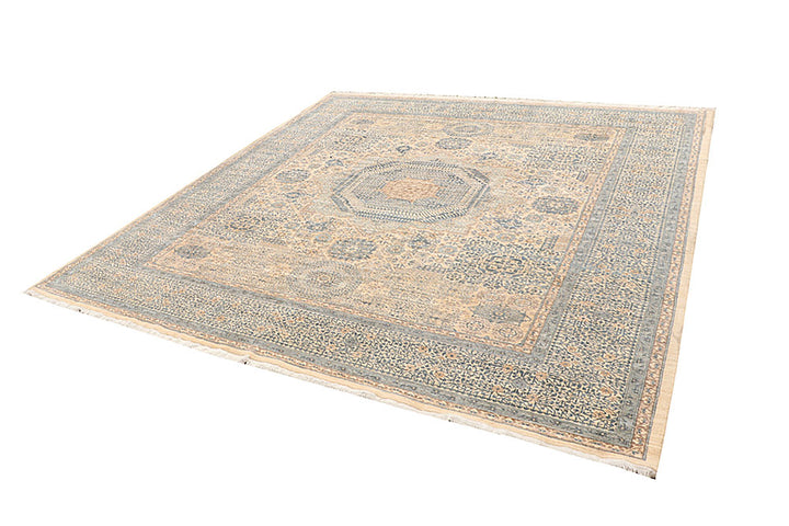 Blanched Almond Mamluk 8' 2 x 9' 9 - No. 65789 - ALRUG Rug Store