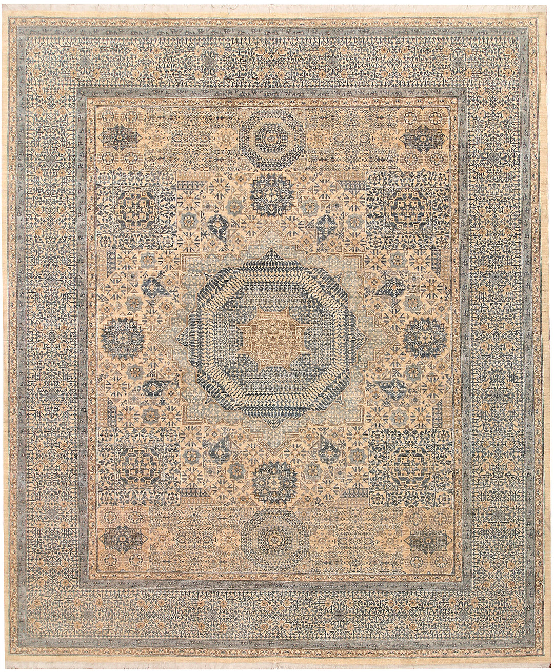 Blanched Almond Mamluk 8' 2 x 9' 9 - No. 65789 - ALRUG Rug Store