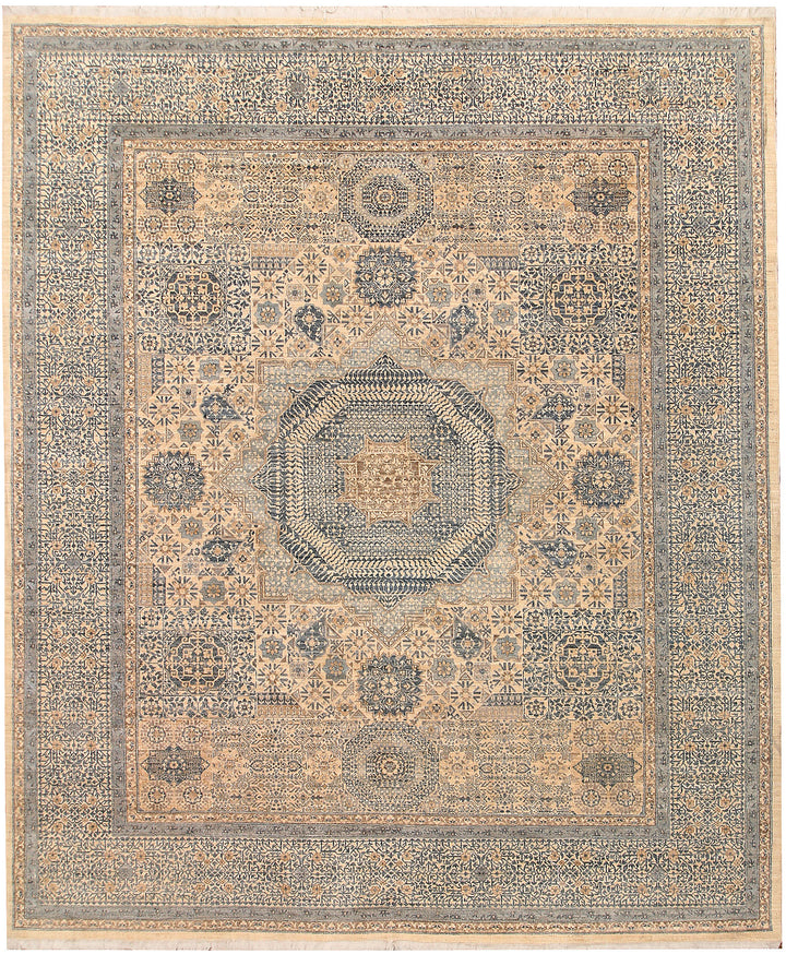 Blanched Almond Mamluk 8' 2 x 9' 9 - No. 65789 - ALRUG Rug Store