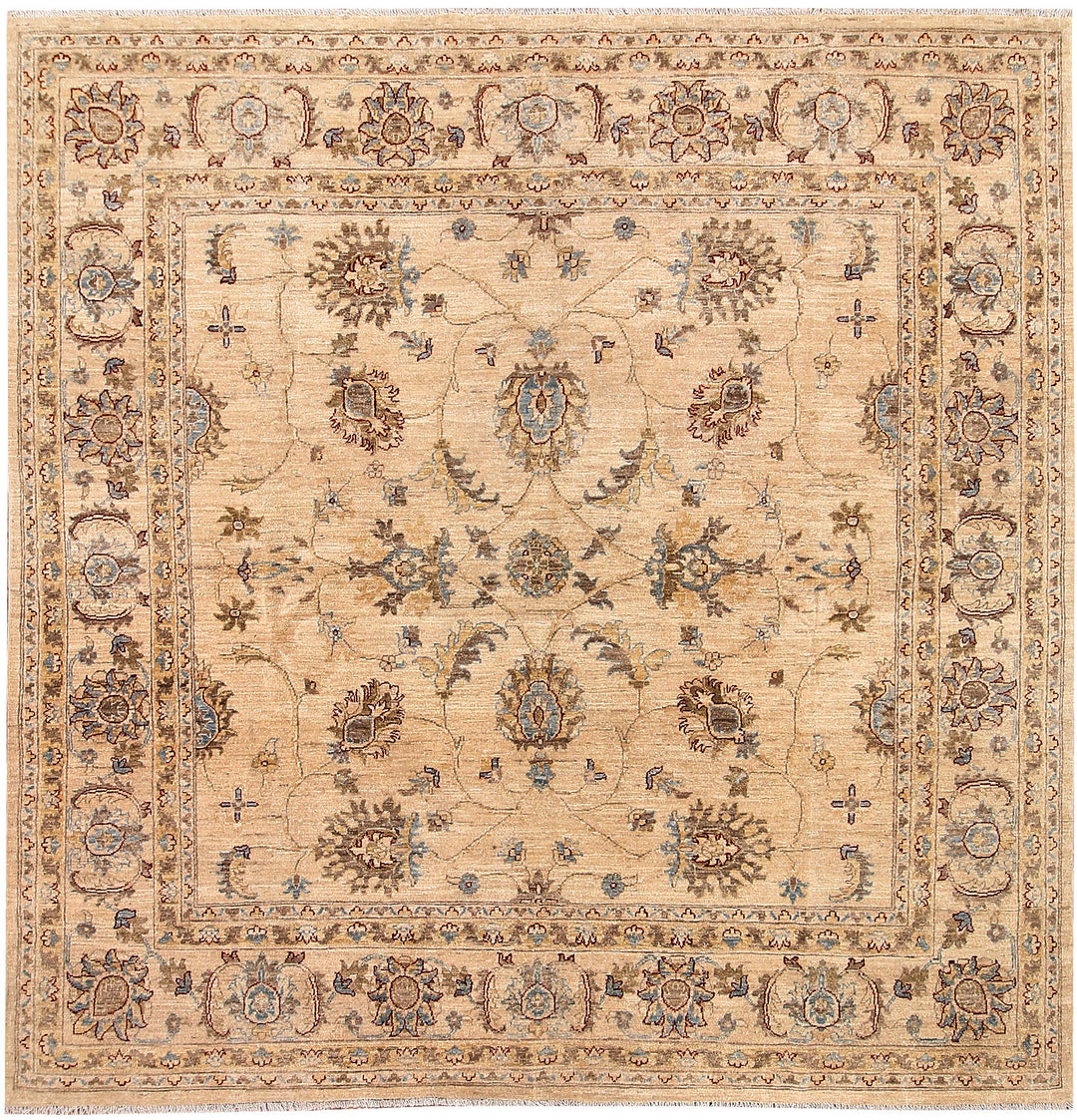 Blanched Almond Ziegler 7' 10 x 7' 10 - No. 65791 - ALRUG Rug Store