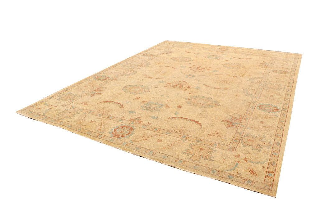 Navajo White Ziegler 9' 3 x 12' 3 - No. 65793 - ALRUG Rug Store