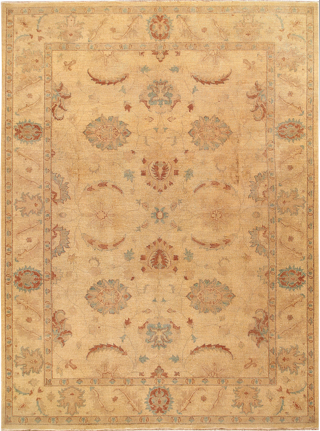 Navajo White Ziegler 9' 3 x 12' 3 - No. 65793 - ALRUG Rug Store