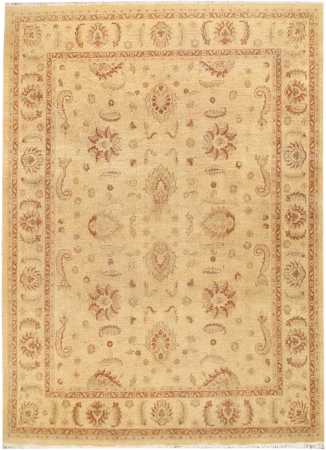Navajo White Ziegler 8' 11 x 11' 11 - No. 65794 - ALRUG Rug Store