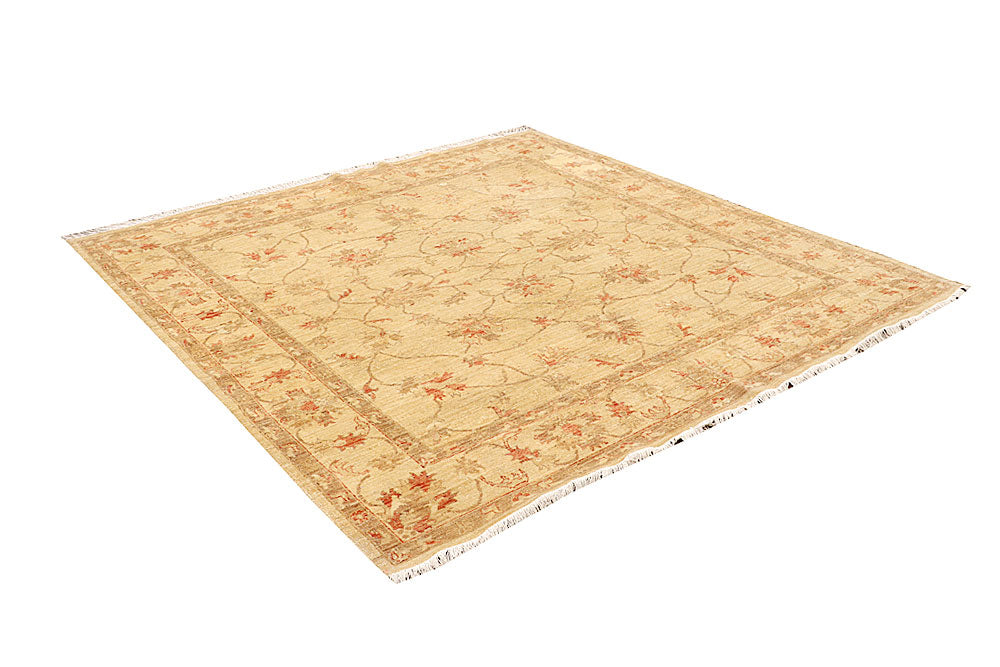 Navajo White Ziegler 6' 7 x 6' 10 - No. 65796 - ALRUG Rug Store